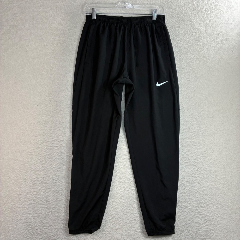 Nike Challenger Woven Running Pant Men M Black Track Jogger Ankle Zip DD4894-010
